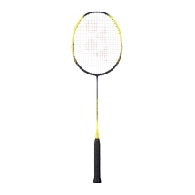 Yonex Badmintonschläger Nanoflare TX (grifflastig, mittel) 2024 schwarz/gelb - besaitet -